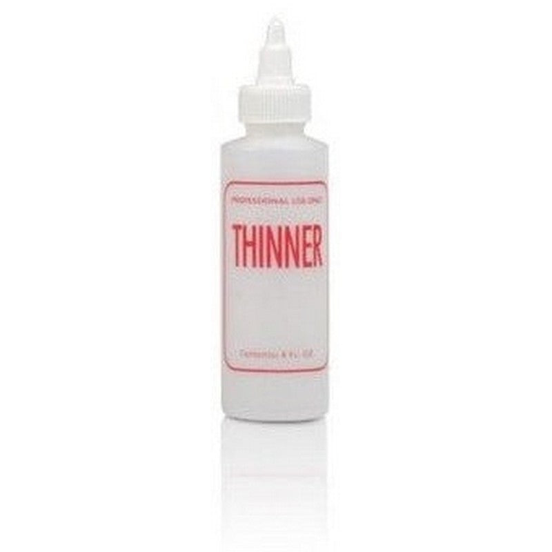 Imprinted Empty Polish Thinner Bottle w/Cap 4 oz